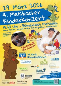 Mehr über den Artikel erfahren Erlebe das 4. Melsbacher Kinderkonzert am 29.03.2026