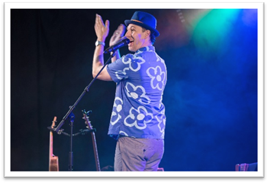 Daniel Dorfkind live auf der Bühne, Auftritte, Kurse  und Termine